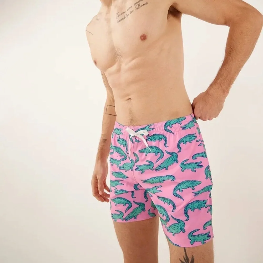 Chubbies the glades alligators Classic Swimming trunks 5.5” lined drawstring